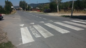 Маркировката по част от пешеходните пътеки в Дупница се изтри