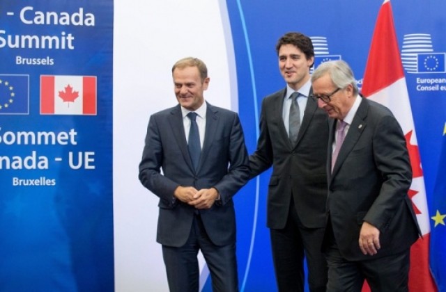 Поредна спънка пред СЕТА: Канадският премиер излетя трудно за Брюксел