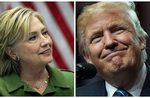 Разликата между Клинтън и Тръмп се топи седмица преди изборите