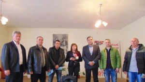 Озвучителна система и плакет от община Сапарева баня за юбилея