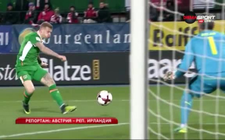 Австрия - Ирландия 0:1, група D, световни квалификации