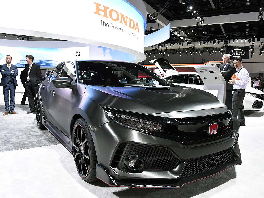 Honda Civic Type-R prototype turbo-charged