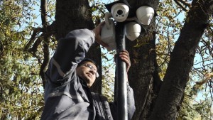 Монтират камерите за видеонаблюдение в Шумен