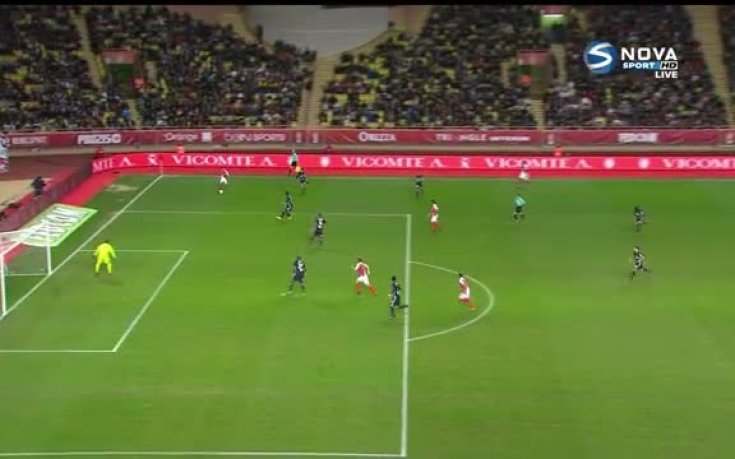 Монако - Олимпик Марсилия 3:0 /първо полувреме/