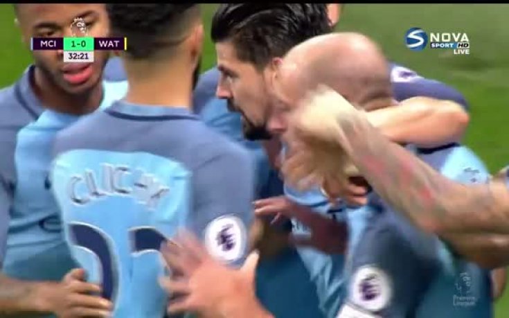 Ман Сити успа Уотфорд, Сабалета откри