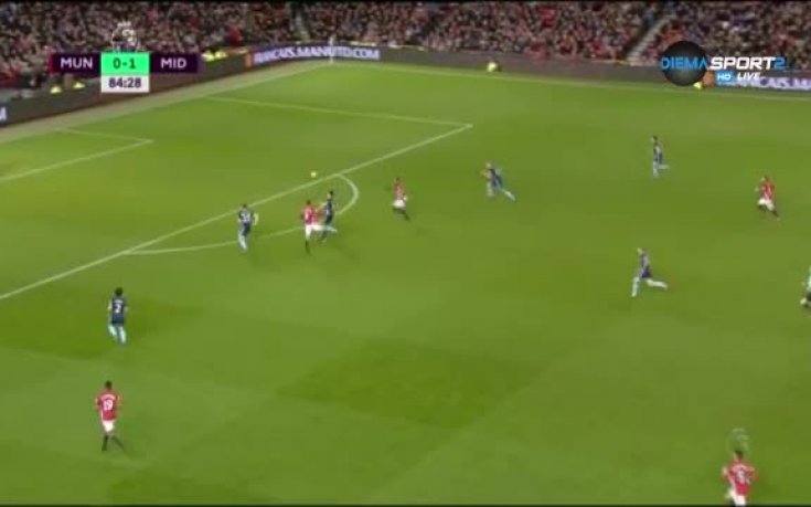 Манчестър Юнайтед - Мидълзбро 2:1 /репортаж/