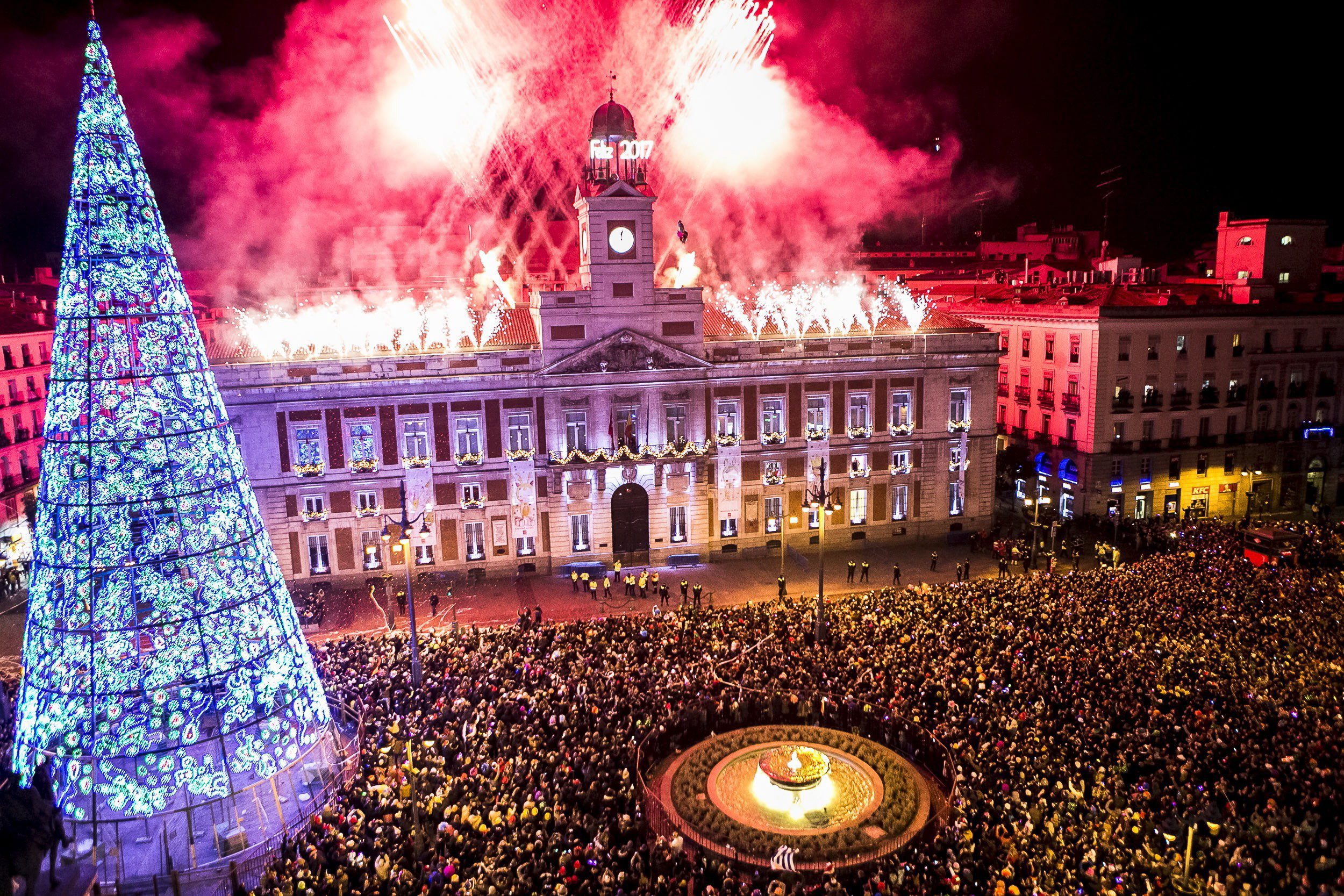 Feliz Navidad в Мадрид