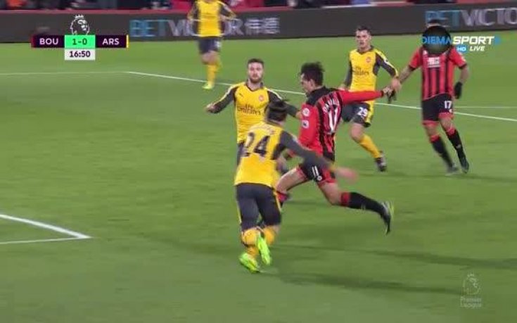 Борнемут поведе на Арсенал