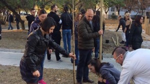 В Тракия засадиха 40 брези и дадоха старт на есенната