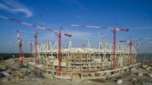 Летище мост хотели и пътища строят в Ростов за Световното