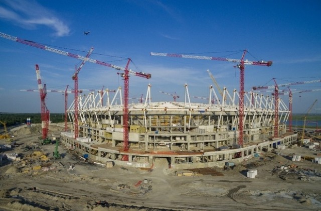Летище, мост, хотели и пътища строят в Ростов за Световното по футбол