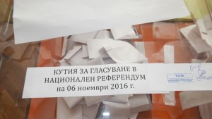 Резултати от референдума в област Добрич при обработени една трета