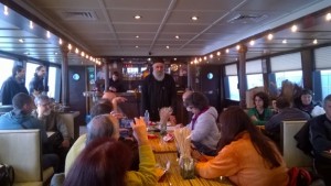 Свещеници изнесоха беседа за поста на кораба Русчук