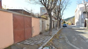 Нов тротоар на улица Булаир в Сливен