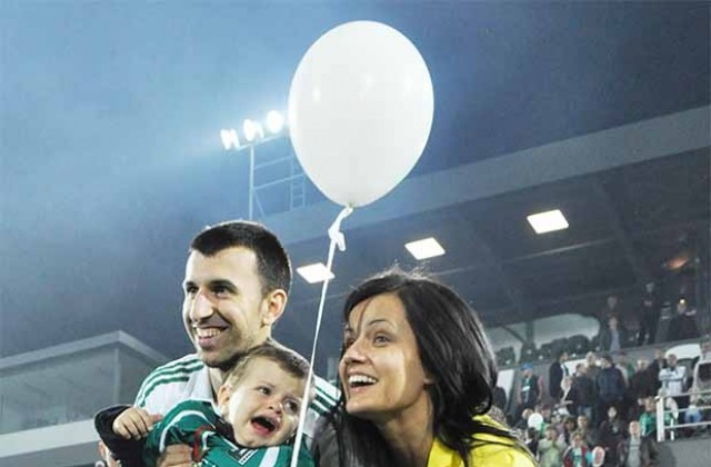 Капитанът на Лудогорец стана татко за втори път