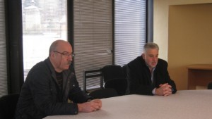 Гинекологът др Владислав Миков и хирургът доц др Димитър Недин