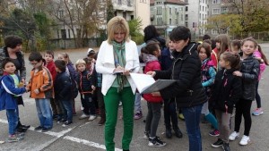 Евакуация при пожар демонстрираха учениците от ОУ Васил Левски Ловеч