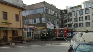 Пожар в центъра на Враца