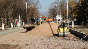 Ремонтни дейности по главната в Нова Загора продължават