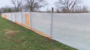 Откраднаха 250 метра заграждения срещу сняг в Свищовско