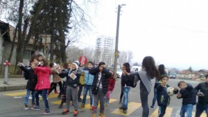 Деца от ОДК се включиха с флашмоб в акция под