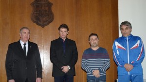 Кмет връчи почетен плакет на баскетболен клуб