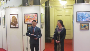 Изложба на деца от Русаля откри зам председателят на парламента