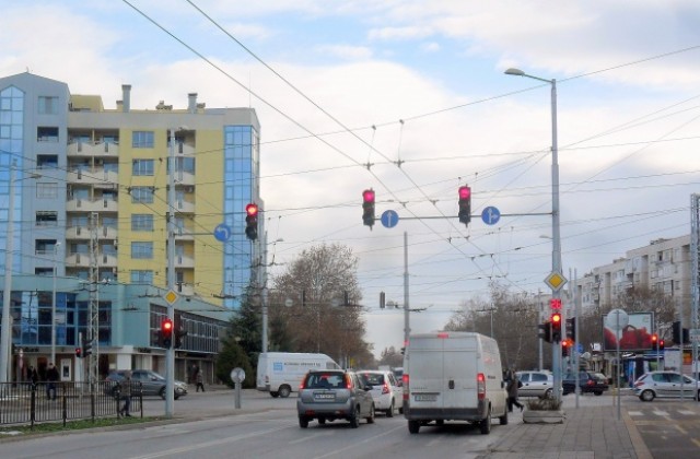 Координират светофарите по бул. „Никола Вапцаров“