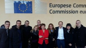 Младежи от ГЕРБ Плевен посетиха Европейския парламент в Брюксел