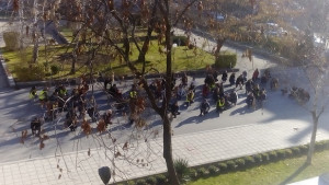 Студенти изписаха с телата си ЖИВОТ в кампанията Празнувай отговорно