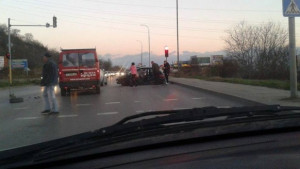 Тежка катастрофа на бул Цар Освободител пострада жена