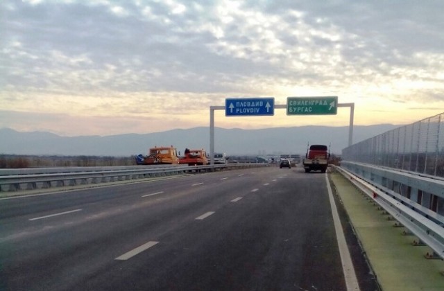 Завърши ремонтът на пътен възел Изток край Пловдив