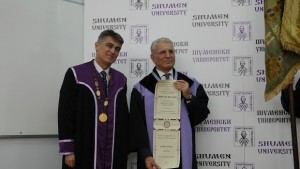 Удостоиха Фикрет Индже с почетното звание Доктор хонорис кауза