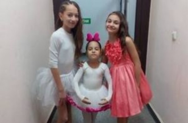 Възпитаничка на Балетната школа в Съгласие участва в концерт с Крисия