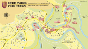 Направиха безплатна туристическа карта на Велико Търново