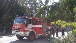 Благоевградският хотел Орбита гори