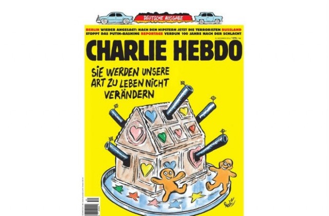 Шарли ебдо реагира на нападението в Берлин