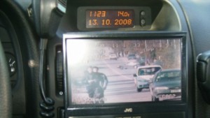 Мобилна камера на КАТ засне Сеат да се движи със