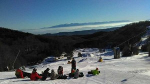 Националният отбор по сноуборд на Фън парк Осогово