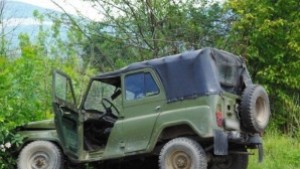УАЗ с военни се преобърна край границата четирима пострадаха