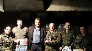 Полицаи се надстрелваха предпразнично