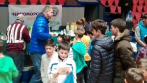 Много настроение и подаръци на коледното парти на Черно море