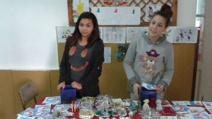Коледен благотворителен базар в училище Христо Ботев в село Войника