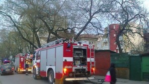 Пожар в котелното изпепели десетки чували с екобрикети