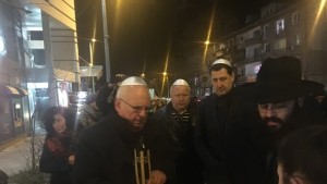 Тотев запали първата свещ на Ханука в Пловдив