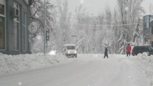 Между 6 и 12 см сняг в Хасковски регион