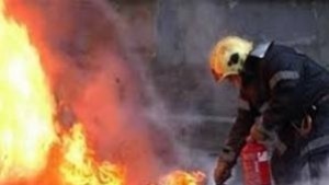 Подпалиха коледна елха