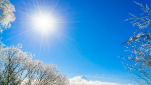 Слънчево време в първия работен ден за годината