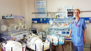 Момиченце е първото родено бебе в МБАЛ Света Марина в