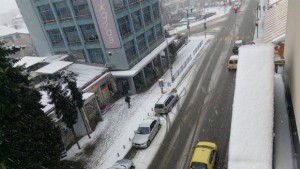 Сняг в област Кюстендил Затварят пътя за Кирилова поляна над